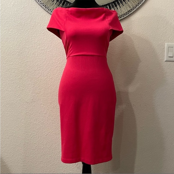 Zara Dresses Hot Pink Zara Dress Poshmark